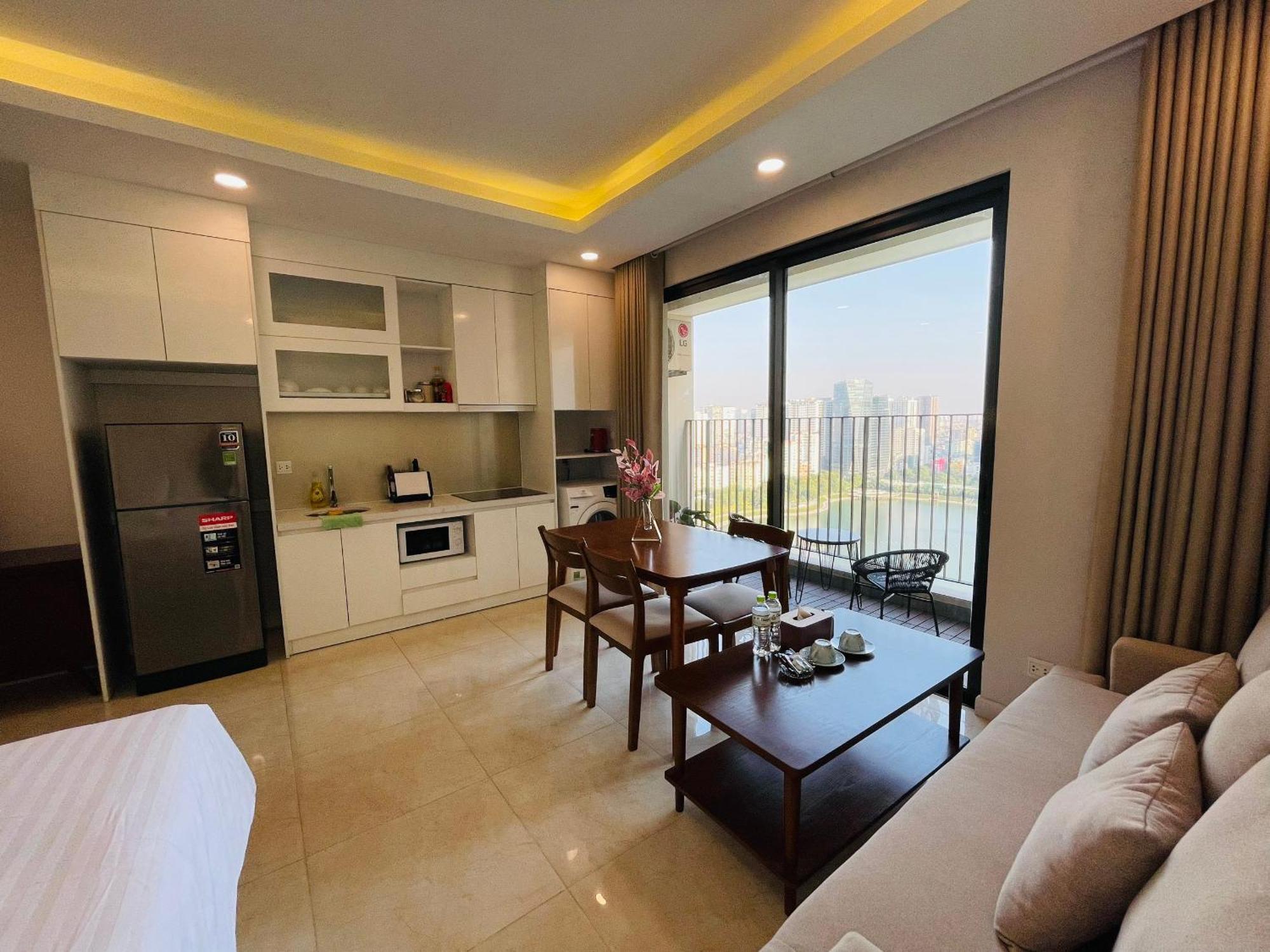 Gavi Home - Luxury Apartment D'Capitale Tran Duy Hung Ha Noi Hanoi Szoba fotó